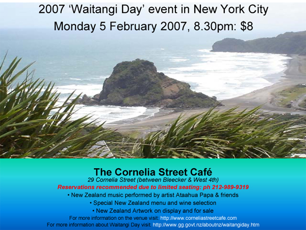 NZ WAITANGI DAY CELEBRATION image